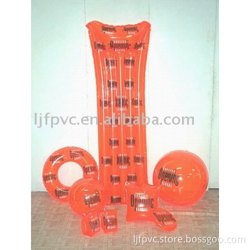 Mattress with swimming ring&armband